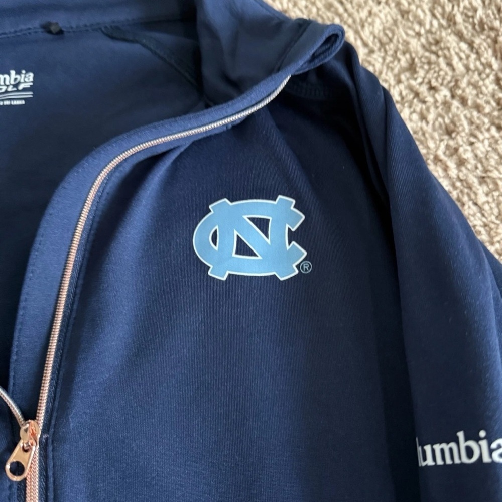 Columbia Golf Navy Blue Pullover - Picture 2 of 4